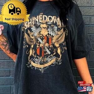 Shine Down Band T-Shirt S Hinedown Tee Rock Tour    Unisex